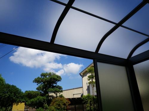 激安オリジナルサンルーム 屋根材はクリアマット 激安オリジナルサンルーム 屋根材はクリアマット
