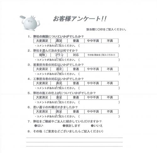 奈良県葛城市 I様
