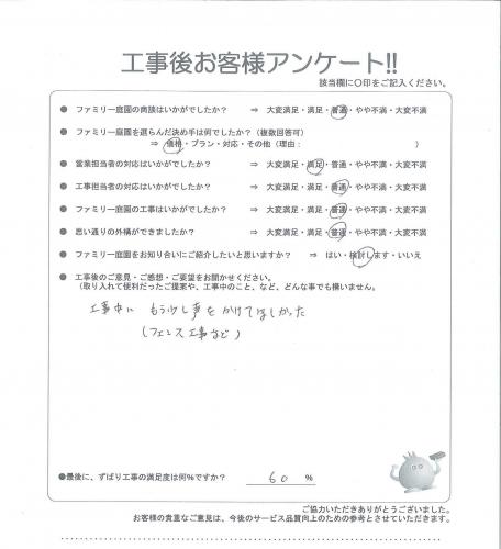 大阪府枚方市 K様
