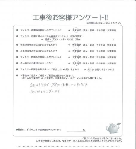 大阪府高槻市 I様