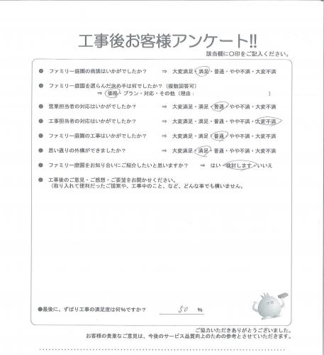 滋賀県守山市 F様