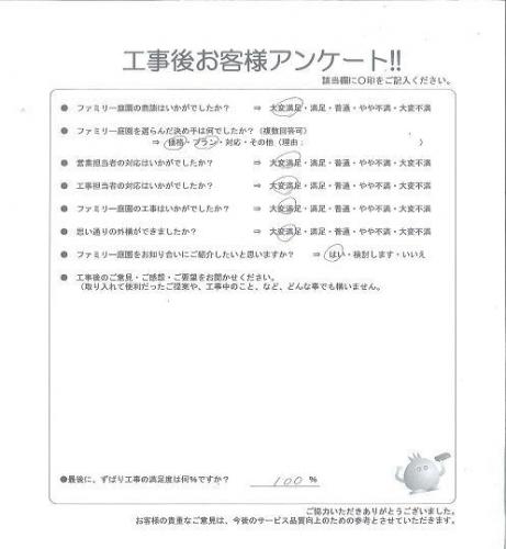 大阪府高槻市 K様