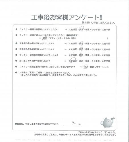 大阪府高石市 B様