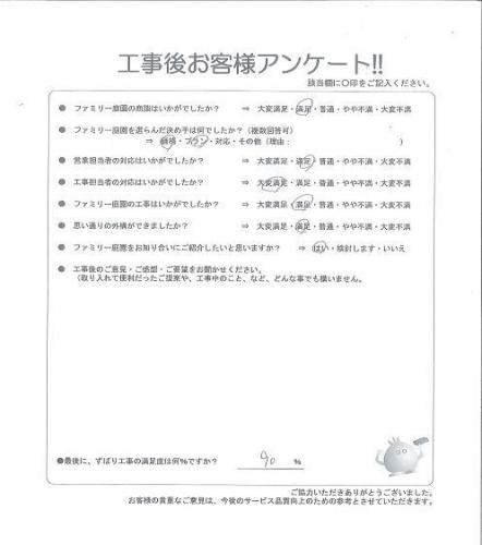 大阪府箕面市 K様