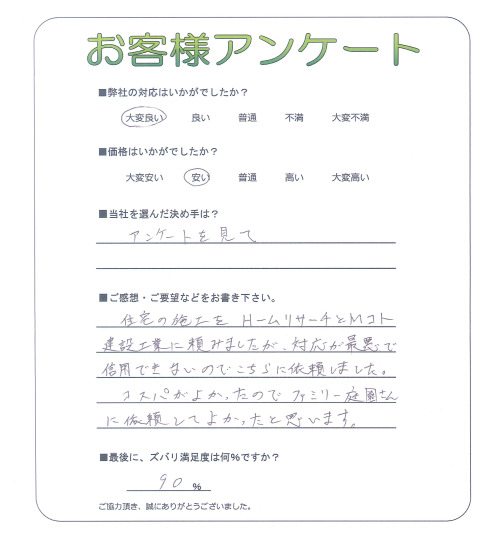 大阪府堺市堺区 K様