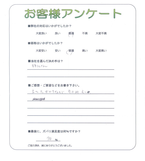 大阪府守口市 M様