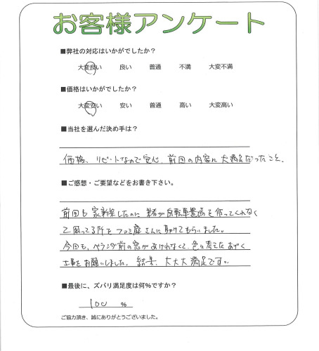 大阪府大阪市生野区 H様