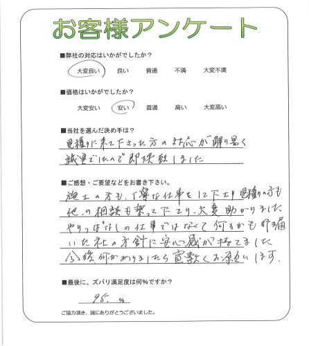 大阪府羽曳野市 H様