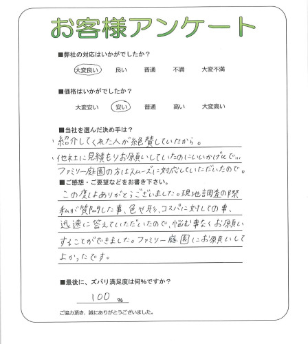 大阪府八尾市 M様