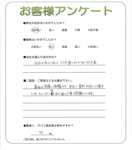 大阪府堺市中区 S様
