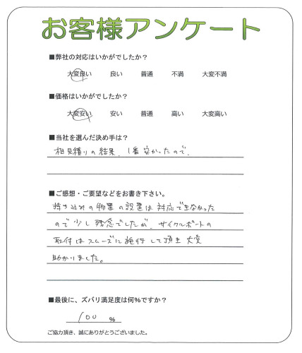 大阪府東大阪市 S様