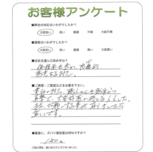大阪府豊中市 K様