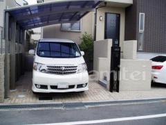 リフォーム施工前 車庫まわり