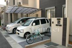 オープン外構工事 郵便ポスト