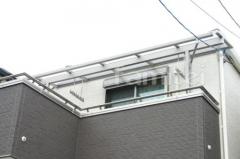 ベランダ屋根 新日軽 ファインテラス屋根2F