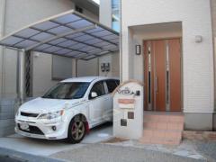 南欧風門柱 郵便ポスト ディーズガーデン:スタッコU