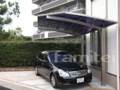 カーポート1台 特殊加工:屋根カット