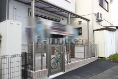 ベランダ物干 レギュラーテラス屋根1F