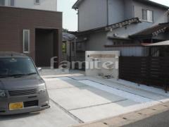 新築オープン外構