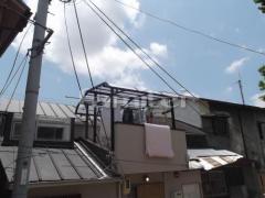 テラス屋根2階 連結タイプ