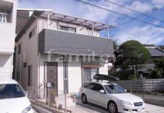 フラットテラス屋根2階 吊り下げ竿掛け