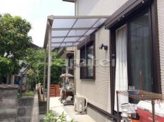 洗濯干し屋根 フラットテラス1階用