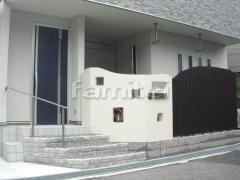 新築ナチュラル オープン外構