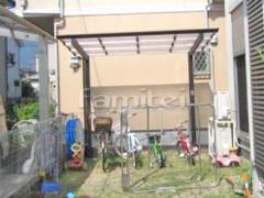 フル木製調自転車バイク屋根 TAKASHOアートポート