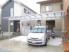 カーポート YKKエフルージュ横3台 ヨド物置 エスモ