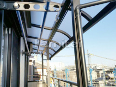 ベランダ屋根 LIXILスピーネ2階