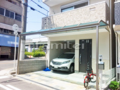 雨除け屋根 レギュラーテラス1階