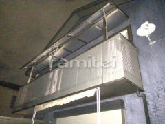 ベランダ屋根 LIXILスピーネ2階
