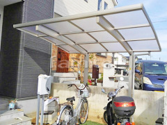 自転車バイク屋根 YKKレイナポート