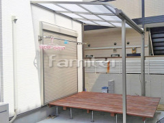 雨除け屋根 LIXILスピーネ1階