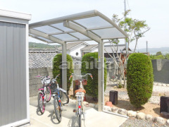 自転車バイク屋根 YKKレイナポート