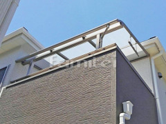 ベランダ屋根 LIXILスピーネ2階