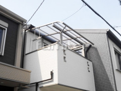 ベランダ屋根 LIXILスピーネ2階