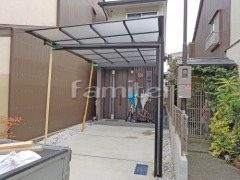 三協アルミ ニューマイリッシュ1台 前下がり 逆勾配