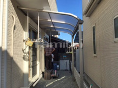 雨除け屋根 レギュラーテラス1階