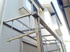 雨除け屋根 LIXILスピーネ1階
