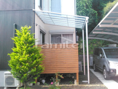 雨除け屋根 LIXILスピーネ1階