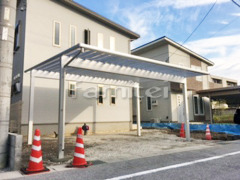 積雪カーポート YKKエフルージュ横2台 積雪50cm対応