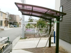 自転車バイク屋根 YKKレイナポート