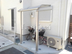 雨除け屋根 レギュラーテラス1階
