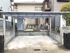 カーポート YKKエフルージュ横2台