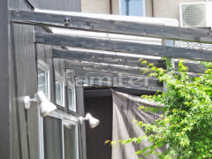 雨除け屋根 三協レボリューZ1階 積雪50cm対応