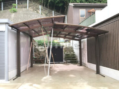 カーポート YKKレイナポート1台 2箇所