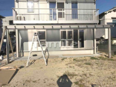 テラス屋根 YKK独立式エフルージュ大型テラス