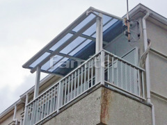 ベランダ屋根 フラットテラス2階