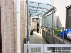 雨除け屋根 レギュラーテラス1階 目隠しパネル